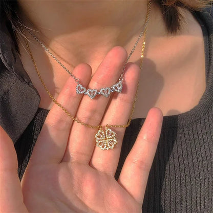Collar Corazón de la Suerte con Caja
